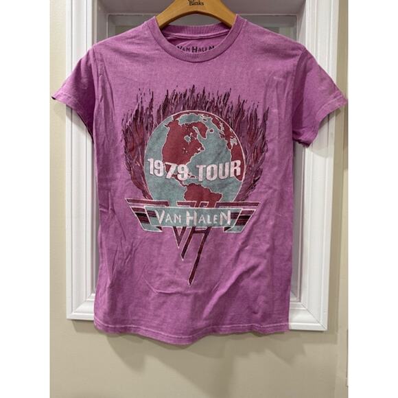 Van Halen 1979 Tour Tshirt - Picture 1 of 2